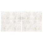 Rectangular patterned tile from Oriental White Aurora Asian Statuary Marble 24x24
