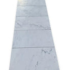 Rectangular Oriental White Aurora Asian Statuary Marble 3x3 Mosaic Floor Tile