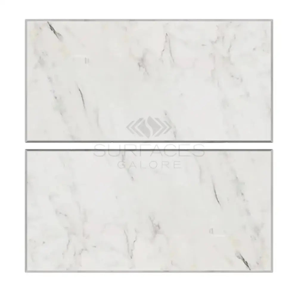Oriental White Aurora / Asian Statuary Marble 3X6-American Stone