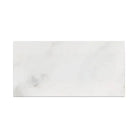 Rectangular white marble slab from Oriental White Aurora Statuary Marble collection