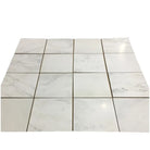 White marble floor tiles from Oriental White Aurora used in polished or honed finish flooring
