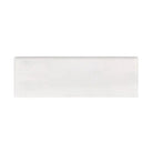 Rectangular white tile from Oriental White Aurora Asian Statuary Marble collection