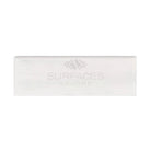 Rectangular frosted glass block from Oriental White Aurora White Aurora Marble tile collection