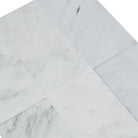 White Marble Tile Surface from Oriental White Aurora Asian Statuary Marble 6x12