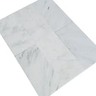 White marble tiles from Oriental White Aurora Asian Statuary Marble 6x12 polished finish