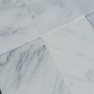 White marble floor tiles from Oriental White Aurora Asian Statuary Marble 6X12