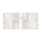 Light-colored Oriental White Aurora or Asian Statuary Marble tiles 6x6 polished and honed