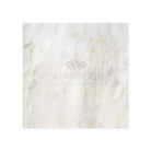 White marble slab from Oriental White Aurora Asian Statuary Marble 6x6 polished or honed