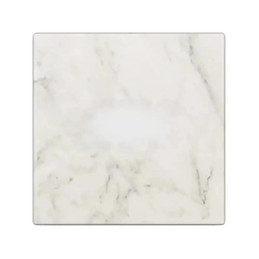 Square marble tile from Oriental White Aurora Asian Statuary Marble 6X6 Tumbled collection