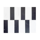 Black and white checkered tiles from Siena in Bianco Dolomite and Nero Marquina set