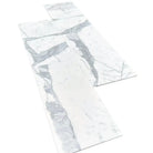Marble-patterned floor tiles from Statuary Statuario White 12X24 Italian Marble