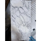 Rectangular Statuario White Italian marble tile with a marble pattern and polished or honed finish