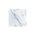 Square marble tile from Statuary Statuario White 24X24 Italian polished or honed