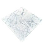 Statuary Statuario White marble mosaic tile for elegant interior flooring or wall accents