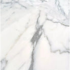 Statuary Statuario White 24x24 Italian Marble with Gray Veining, Polished or Honed