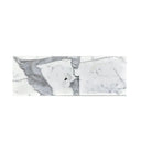Rectangular Statuary White Italian Marble Tile for elegant flooring and wall design