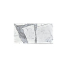 Rectangular Statuary White 6x12 Italian marble tile polished or honed for flooring