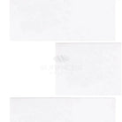 White rectangular Thassos Supreme 12X24 marble tiles for elegant flooring or walls