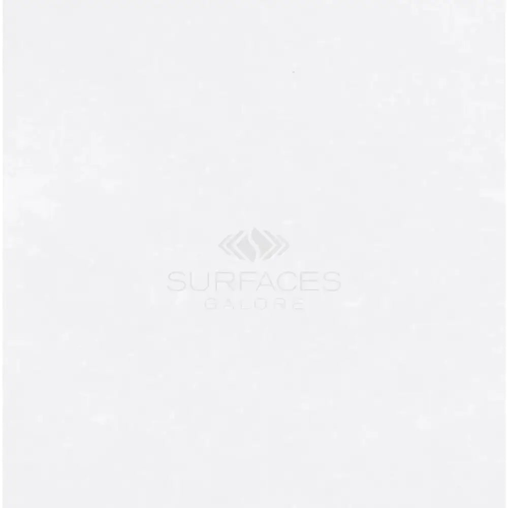 White textured surface of Thassos Supreme 18X18 Marble polished or honed