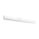White quarter round molding in Thassos Supreme 1X12 Quarter-Round Trim Marble polished or honed