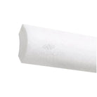 White Thassos Supreme 1X12 Quarter-Round Marble Molding, polished or honed finish