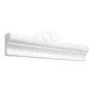 White decorative molding for interior design from Thassos Supreme Crown Molding collection