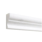 White decorative molding from Thassos Supreme 2X12 Crown Mercer Molding Marble