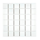 White square mosaic tiles from Thassos Supreme 2X2 Marble in polished or honed finish