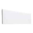 Rectangular White Marble Canvas for Thassos Supreme 4X12 Long-Side Bullnosed Finish
