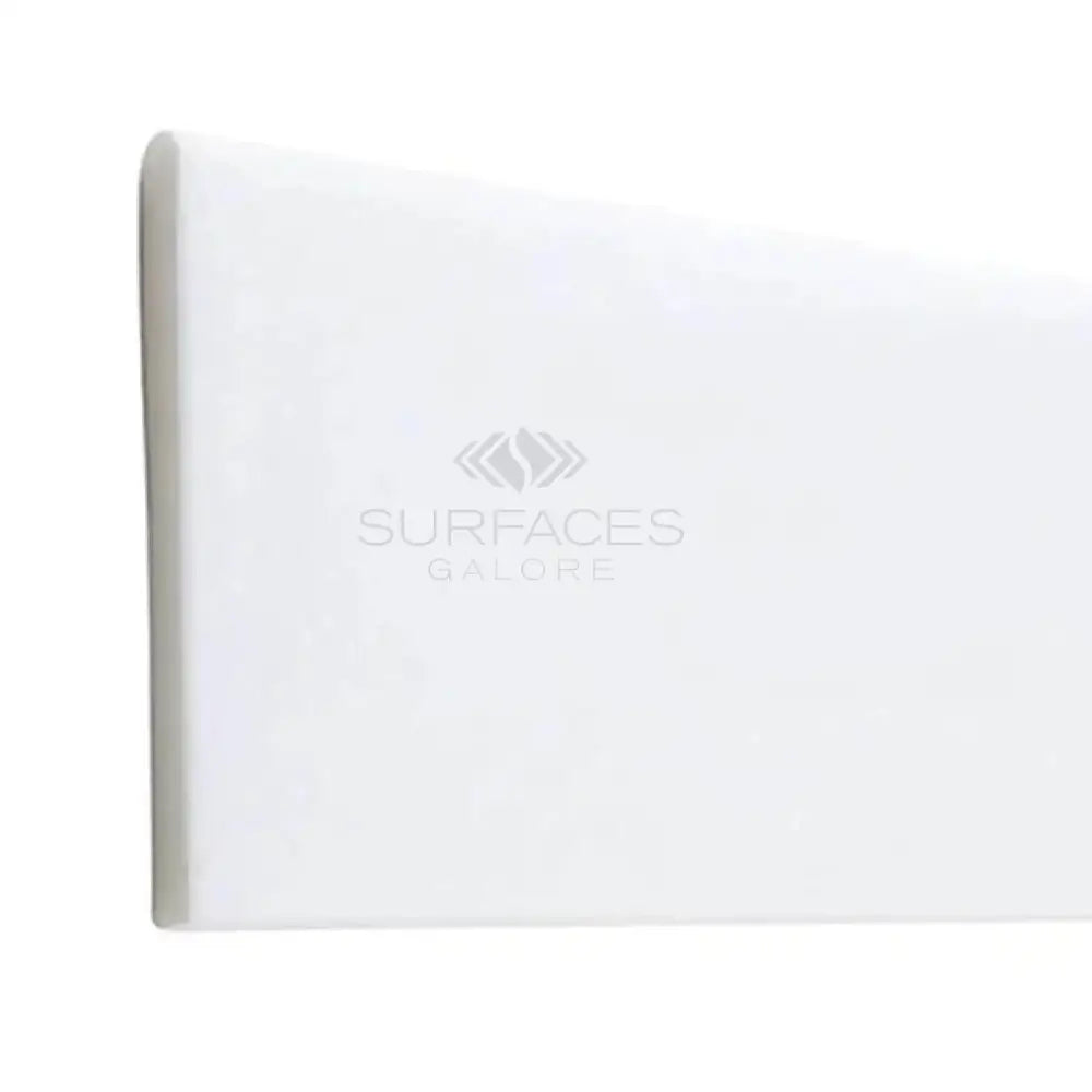 White rectangular marble surface from Thassos Supreme 4X12 with polished or honed finish