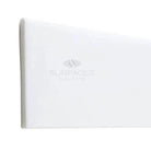 White rectangular marble surface from Thassos Supreme 4X12 with polished or honed finish