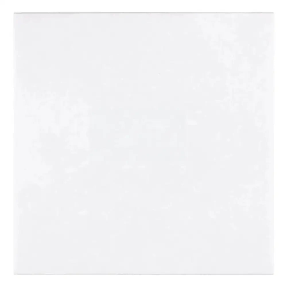 Square white Thassos Supreme Marble canvas for polished or honed 4x4 applications