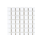 White square mosaic tiles from Thassos Supreme marble in polished or honed finish