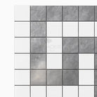 Square mosaic tile pattern from Thassos Supreme Greek Key Border Marble product