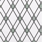 Diamond pattern tile from Thassos Supreme Supreme Lattice Mosaic Marble in polished or honed finish