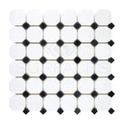 Thassos Supreme Octagon and Diamond Tile Pattern in polished or honed Marble