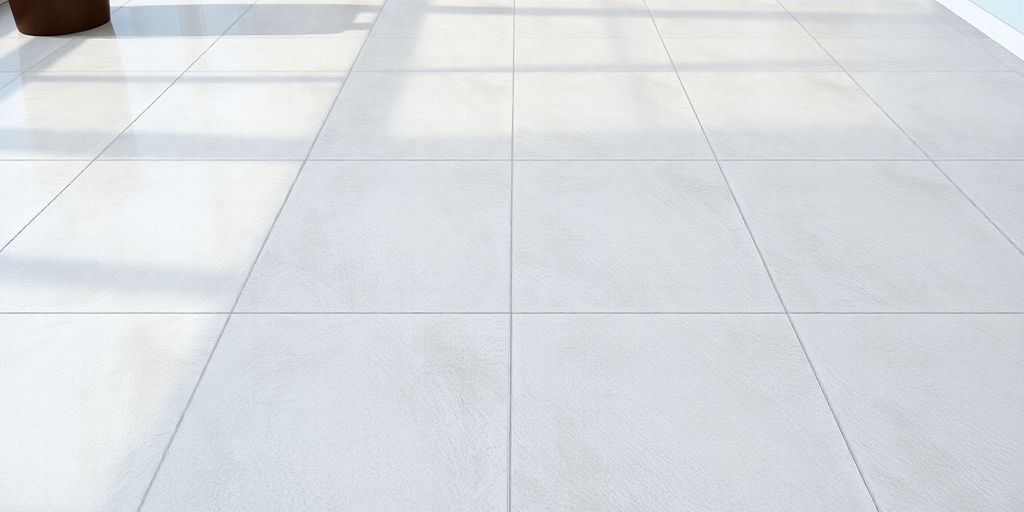 Various tile sizes in feet.